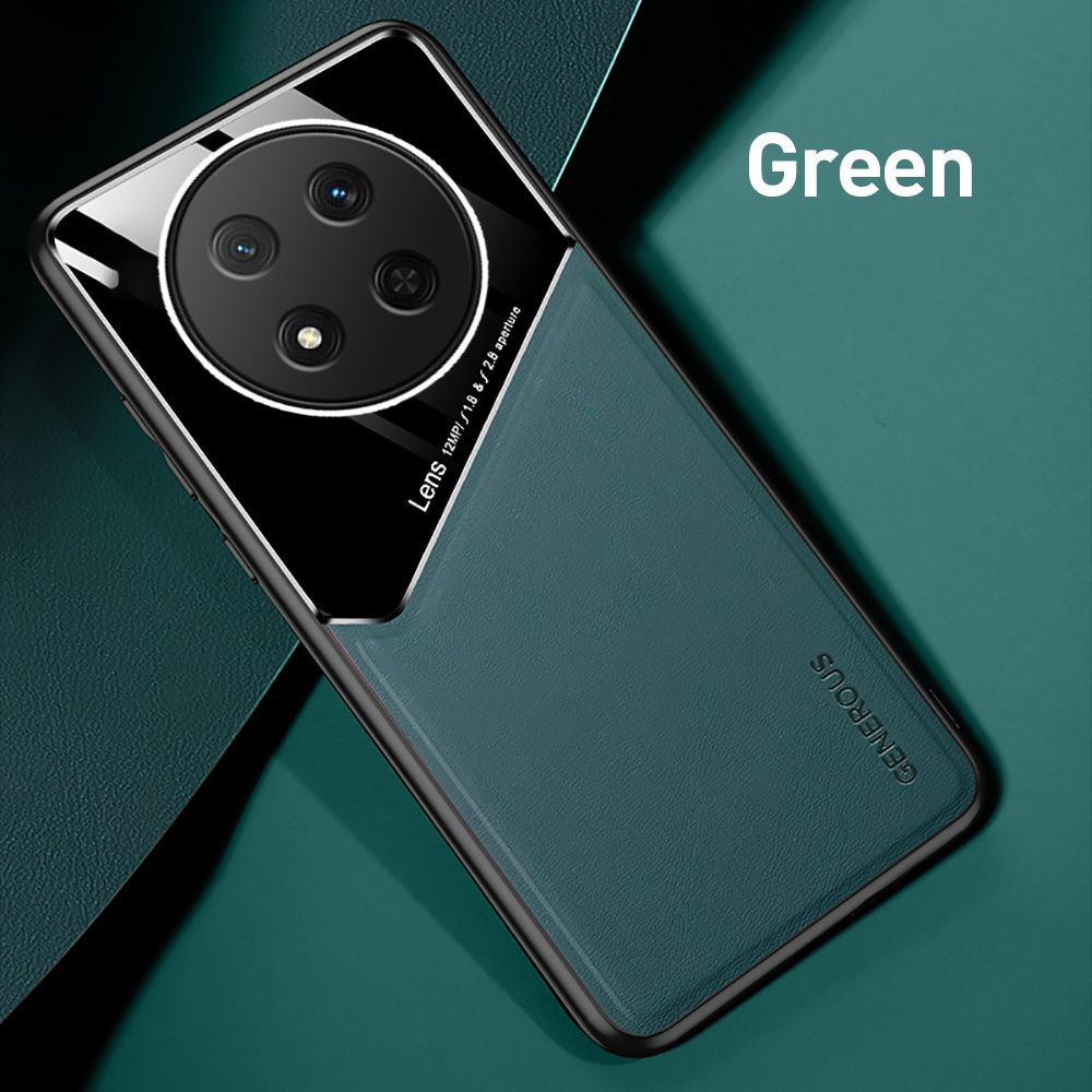 Honor Magic 7 Lite / GENEROUS Кожен кейс гръб с магнит