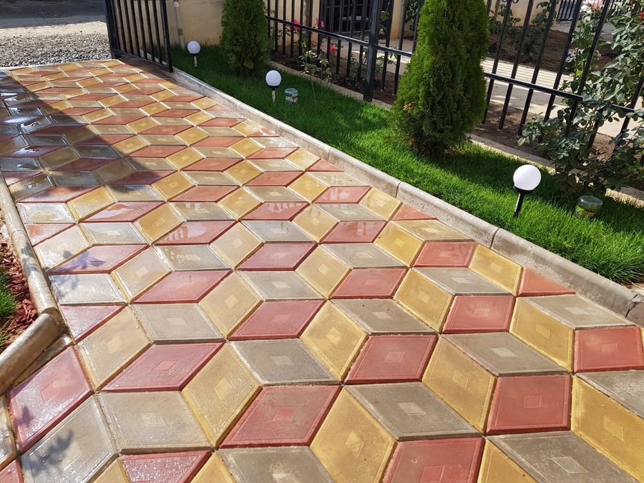 Fabricam pavaje si pavele model solzi antiderapant pentru gradina tera