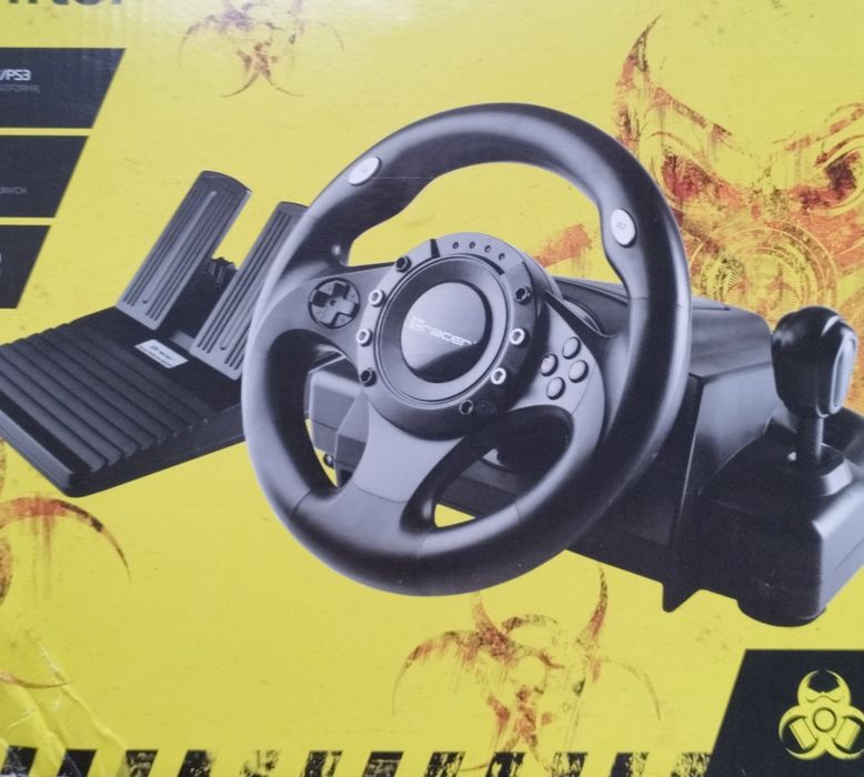 Състезателен волан TRACER Drifter за PC и PS3 – като нов!