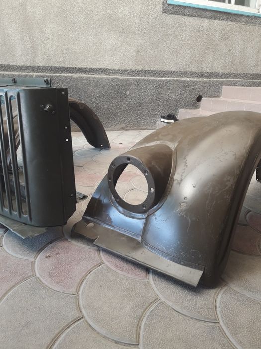 Запчасти газ 69, совершенно  новые, грунтованные