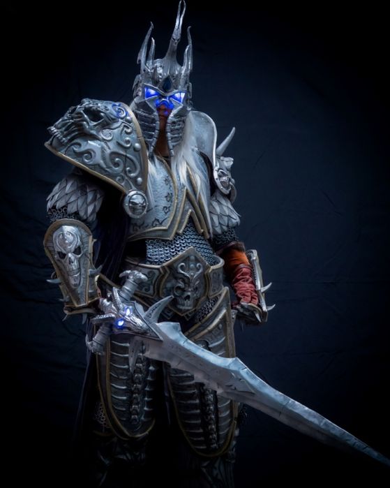Косплей на Артаса Менетила/Короля Лича из Warcraft