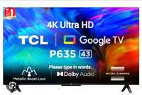 Телевизор TCL 43P635 Smart 4K Google tv От официального дилера
