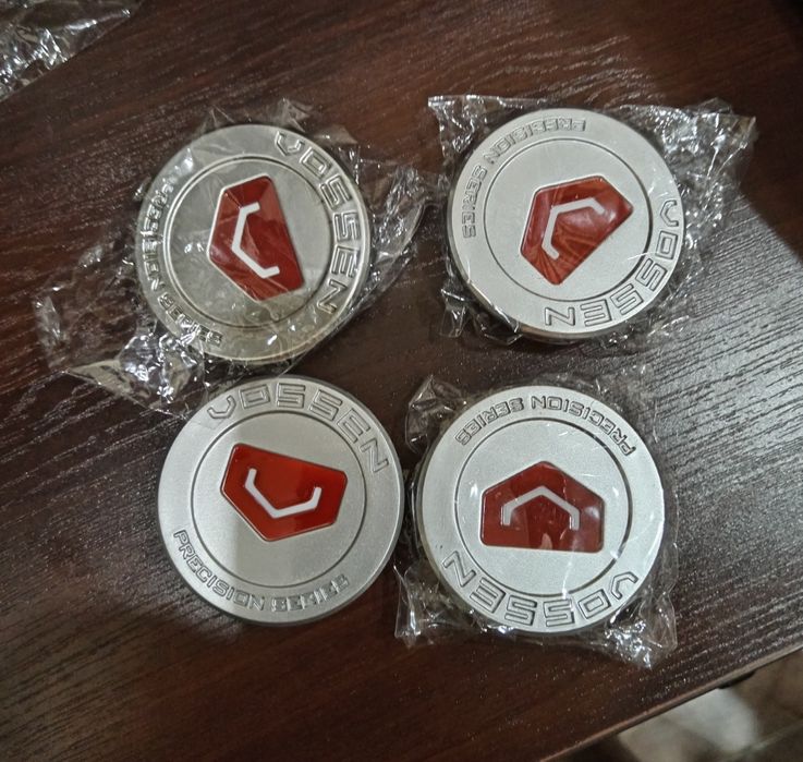 Колпачок ступицы колеса 4 шт OD65mm/ID60mm Vossen