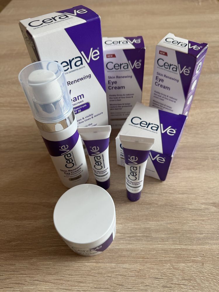 Комплект кремове за лице Cerave Skin Renewing