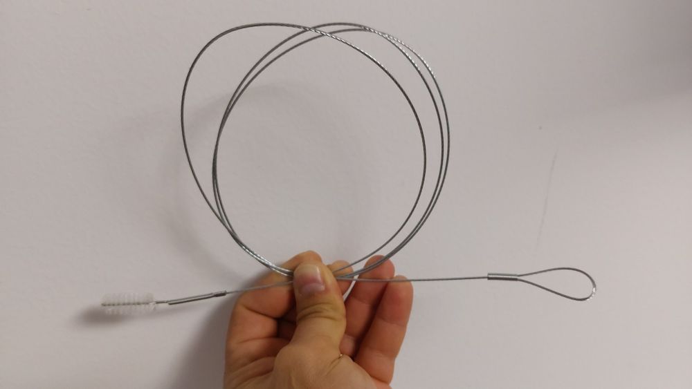 Cablu desfundare canale scurgeri trapa auto portbagaj perie prag