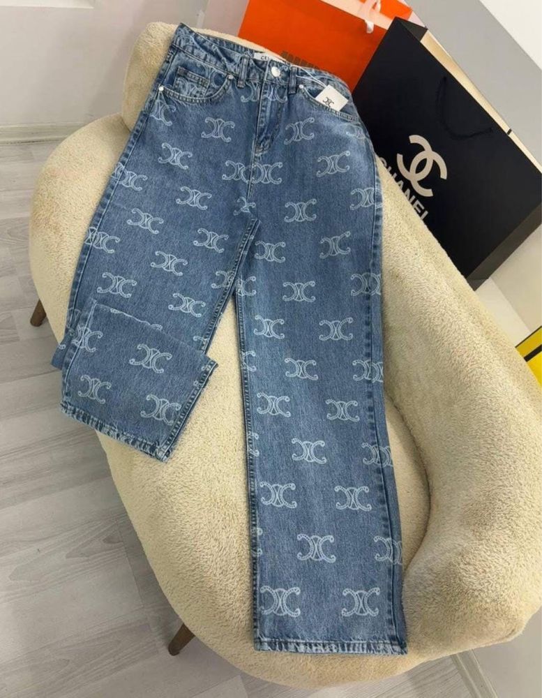 уникални дънки Louis v&tton,Fenc|i ,celine