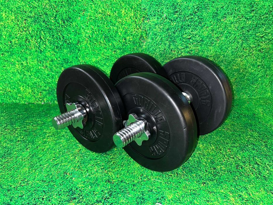 Set gantere ciment 15kg