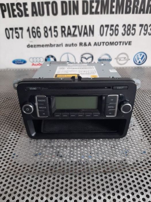 Radio Cd Mp3 Vw Golf 6 Plus Touran Caddy Etc. Dupa 2009 Aproape Nou