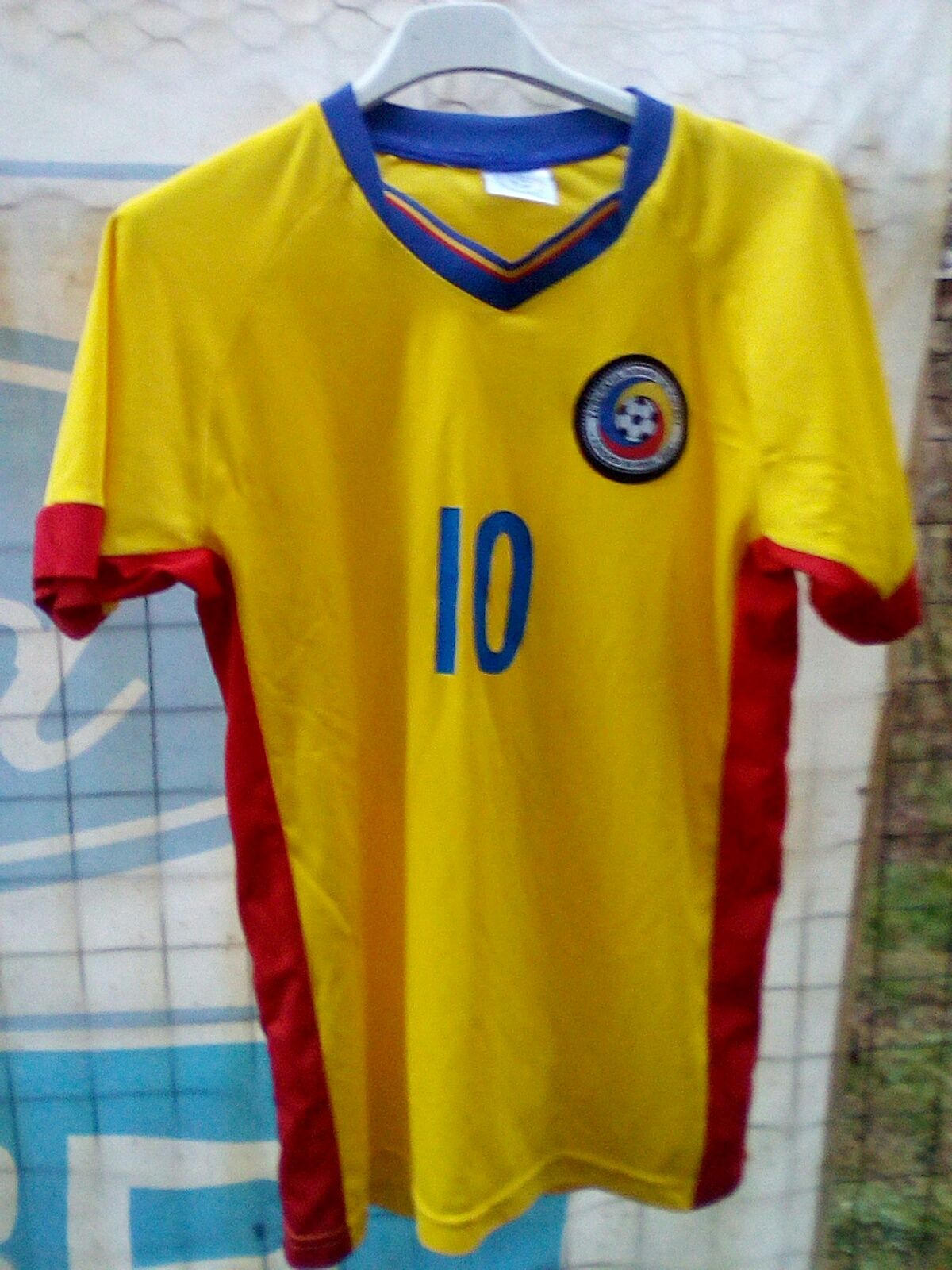 Tricou fotbal,Stanciu/10,nationala Romania/copii,164 cm/adult S