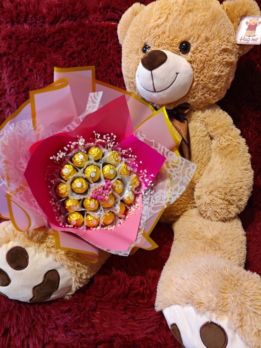 Buchet dulce Ferrero| Cadou cu livrare oriunde în țară