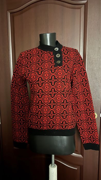 Pulover de casmir - print cruci Designer Josep Font