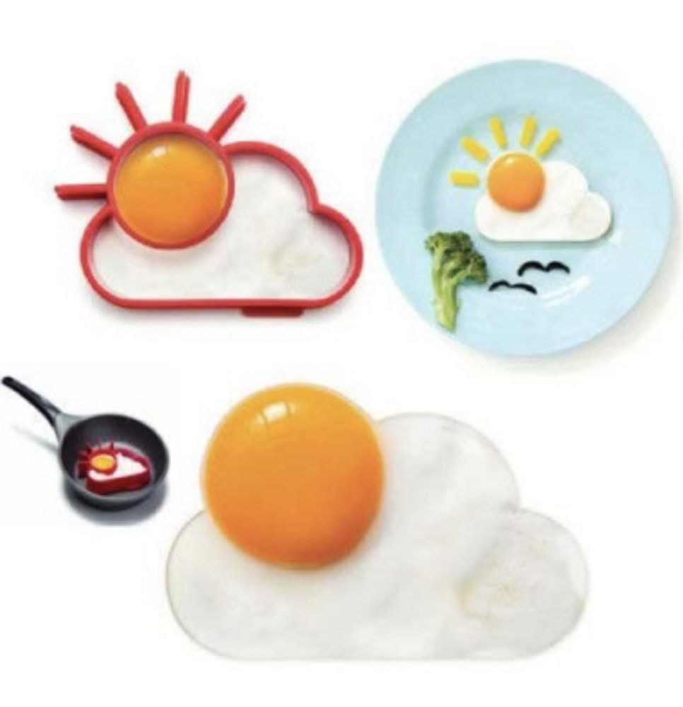 Форма за приготвяне на яйца - слънце с облак