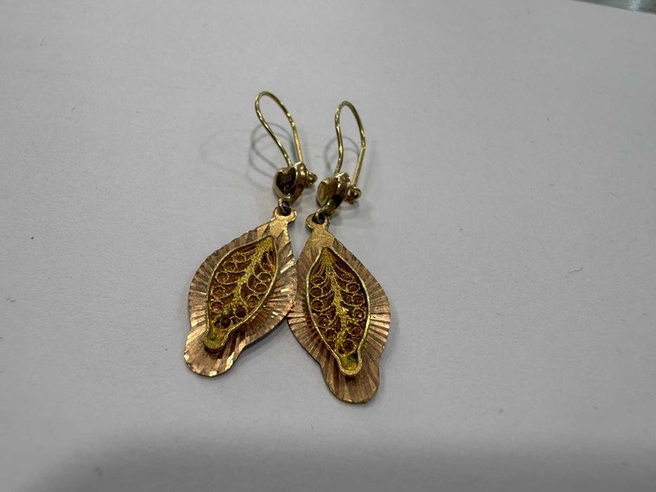 Златни дамски обеци 2.30 г – 14K