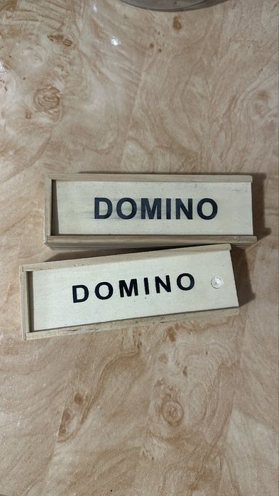 Joc domino din lemn