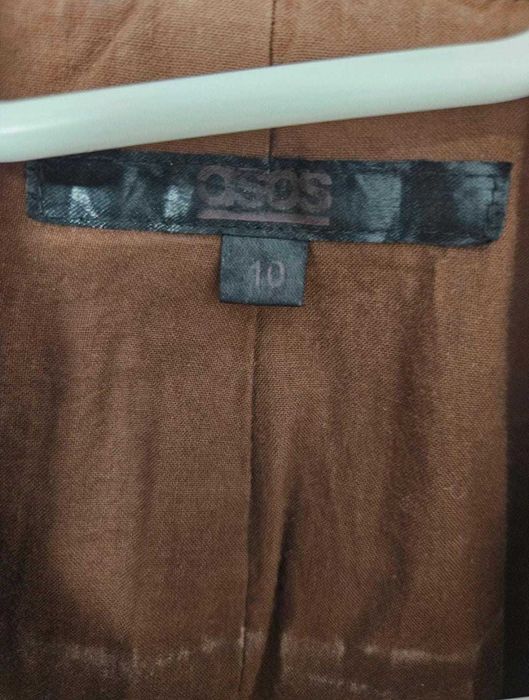 Jacheta vintage de piele Asos