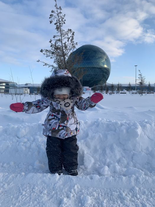 Зимний комплект для девочки
