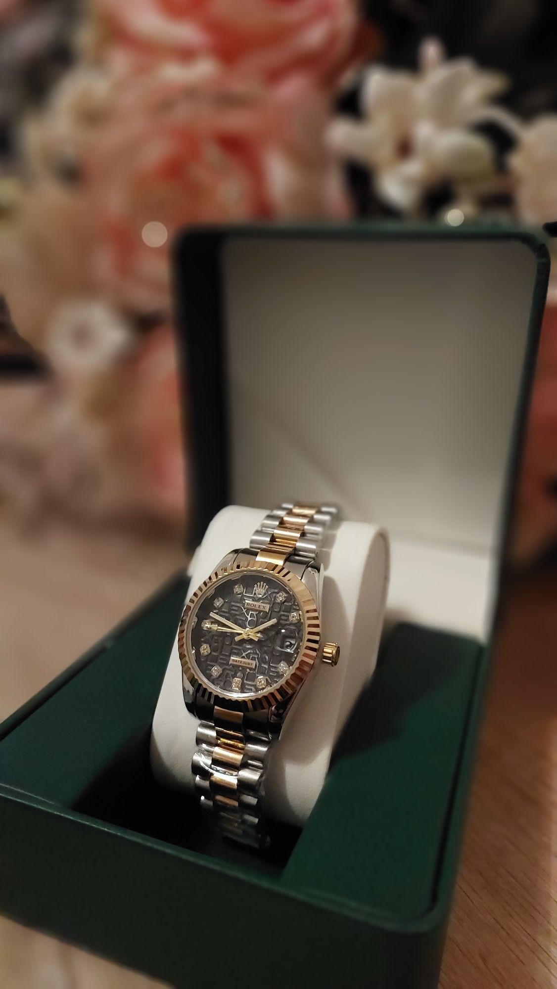 Женские ручные часы Rolex.  Ayollar qo'l sog'oti Rolex