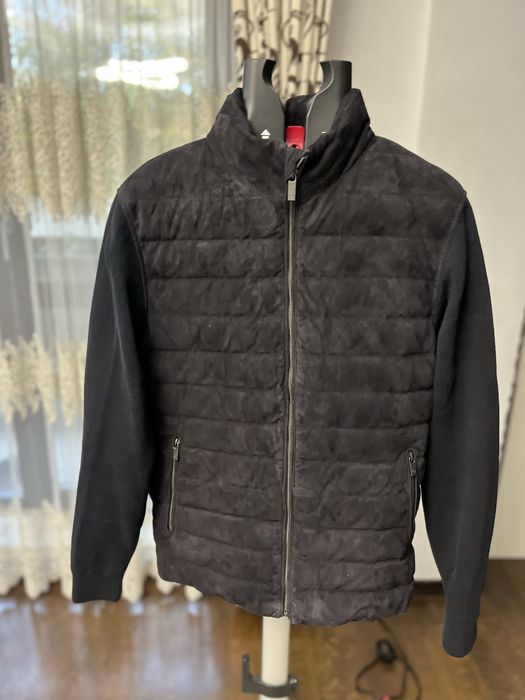 Geaca neagra Massimo Dutti masura L