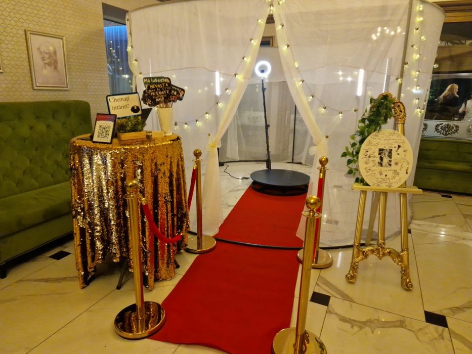 360⁰ Selfie Video Booth / rrrr 333 / oglinda foto / foto booth / Tablo