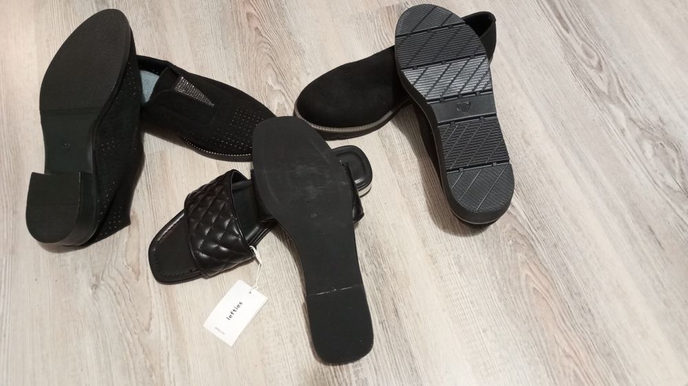 Нови обувки, кожа, набук