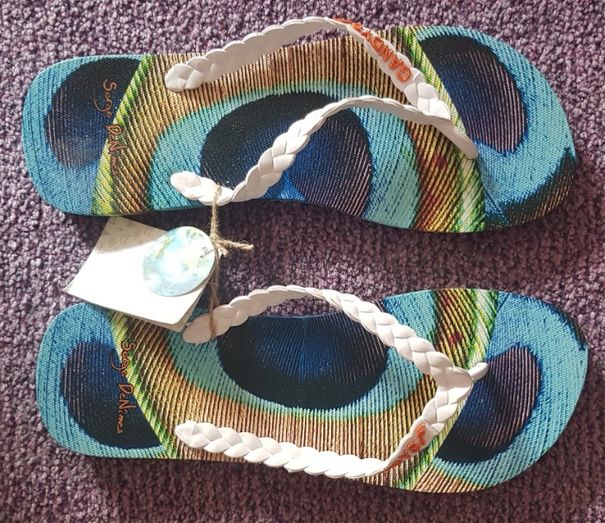Slapi Gandy's, marimea 43/44 EUR (10/11US), din cauciuc, noi