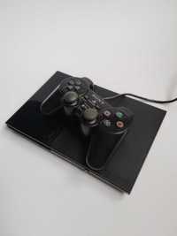 PlayStation 2 Slim (PS2 Slim) с оригинален PS2 Joystick