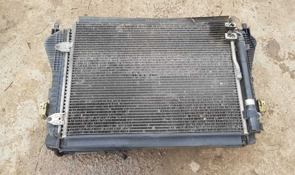 Electroventilator Radiator apa AC Intercooler VW Passat B7 2.0 Tdi