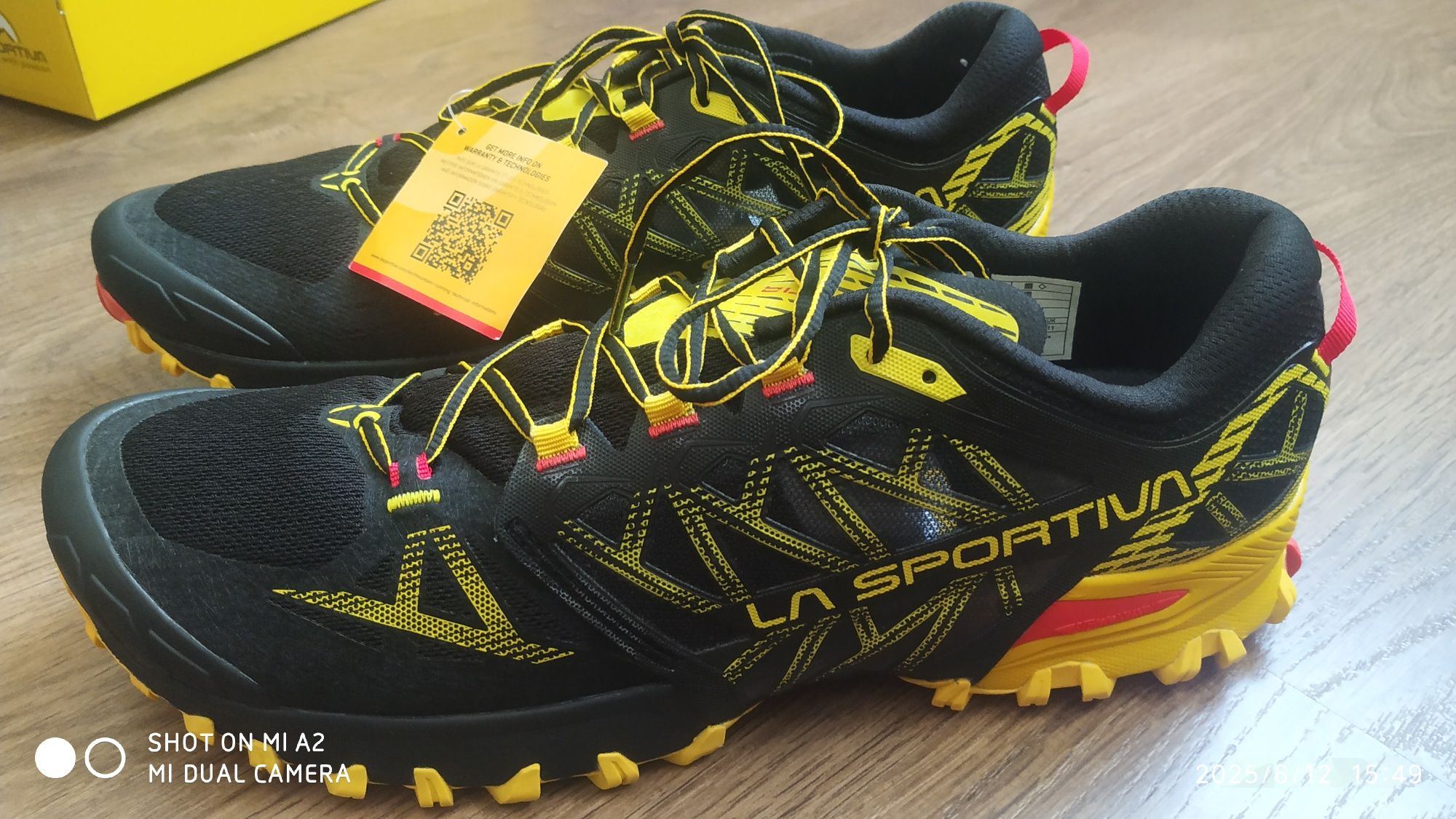 La Sportiva Bushido 3 Black/ Yellow 45,5