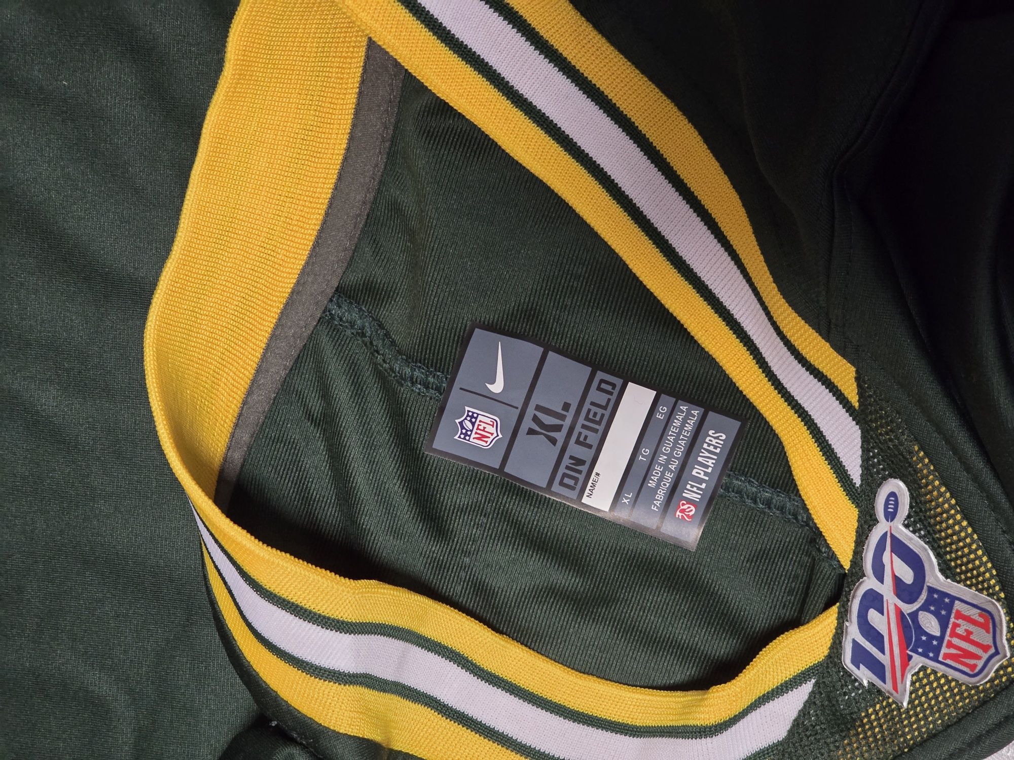 Nike Джързи на Green Bay Packers #12 Aaron Rodgers XL