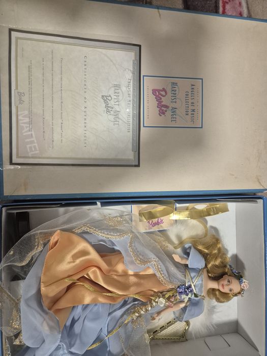 Păpușă Barbie originală Harpist Angel