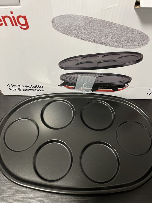 set plita grill racleta  nou 4in 1 pentru 8 persoane