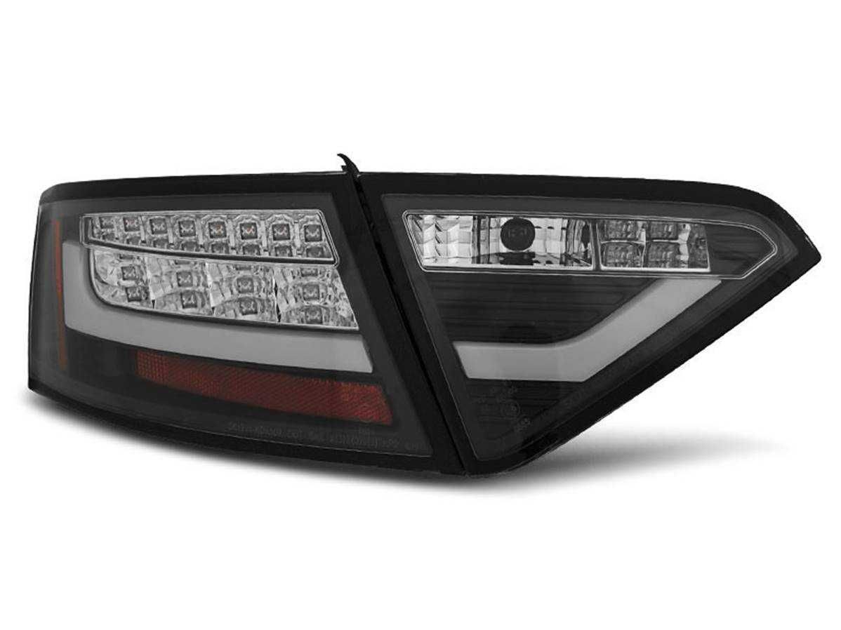 Стопове Ауди А5 8Т Опушени ЛЕД тъмни Сиви Audi A5 8T LED Light Bar