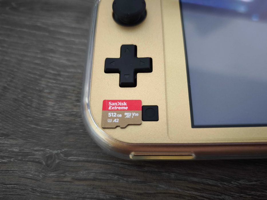 Nintendo Switch Lite Modat - Card 512GB - Zelda Hyrule Edition