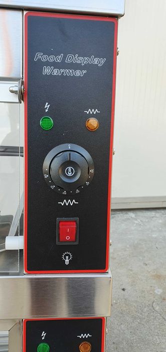 REDUS Vitrina electrica calda uriasa 2 ETAJE tip KFC TRANSPORT GRATUIT