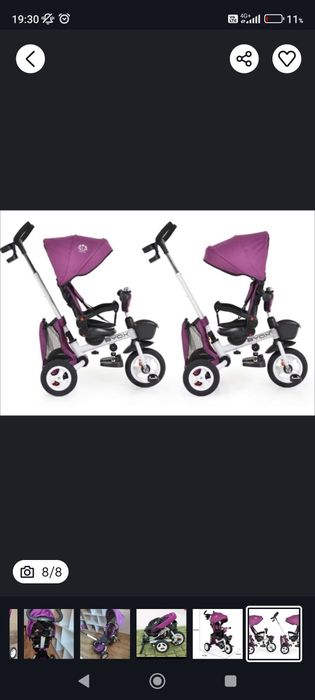 Tricicleta pliabilă