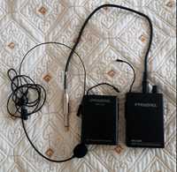 PASGAO PR -50 R Receiver  & UHF Bodypack  Transmitter и микрофон
