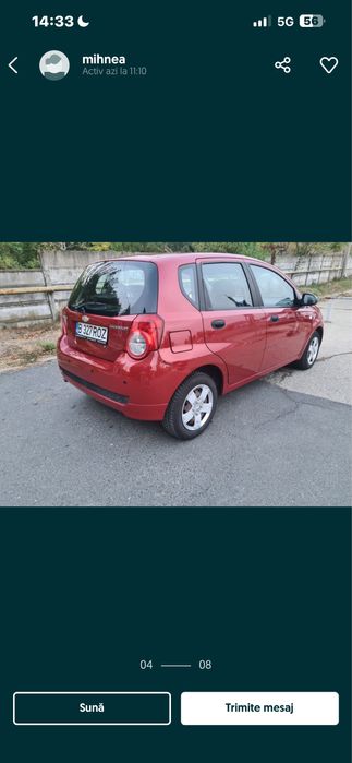 Chevrolet aveo 1.2 hatchback