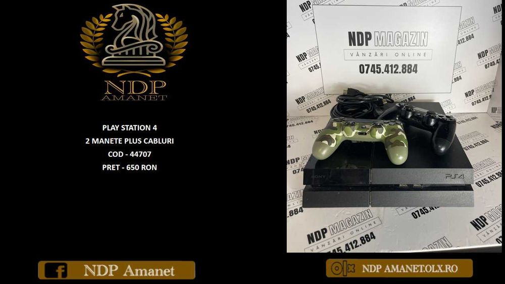 NDP Amanet NON-STOP Bld.Iuliu Maniu 69  PLAY STATION 4 (44707)