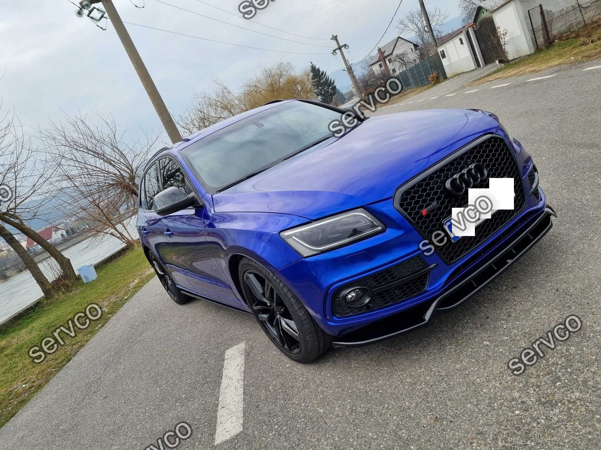 Prelungire bara fata Audi SQ5 Mk1 (8R) 2012-2017 v2 - Maxton Design