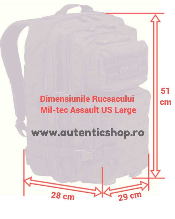 GHIOZDAN Miltec Geanta Rucsac Armata Ranita Camuflaj Militar W/L-ARID