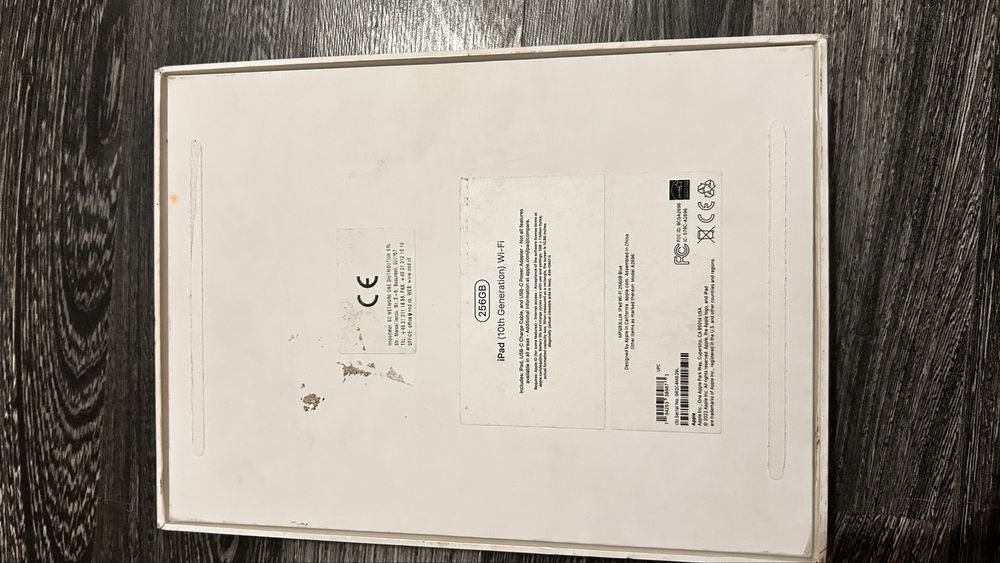 Ipad 10 (2022) 256GB Wifi