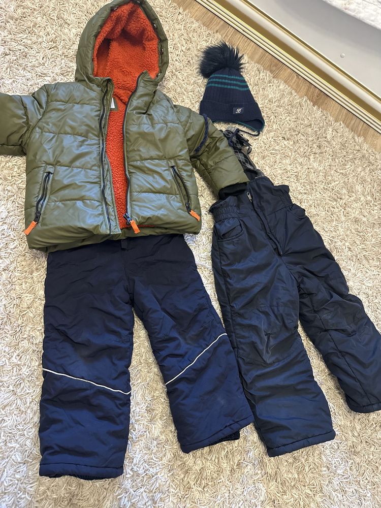 Детская куртка, комбинезон на мальчика и девочку