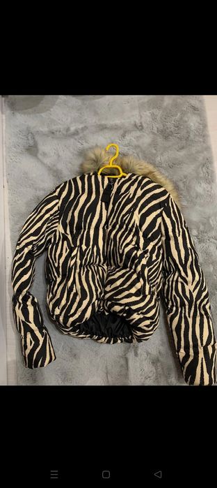 Geaca scurta animal print M