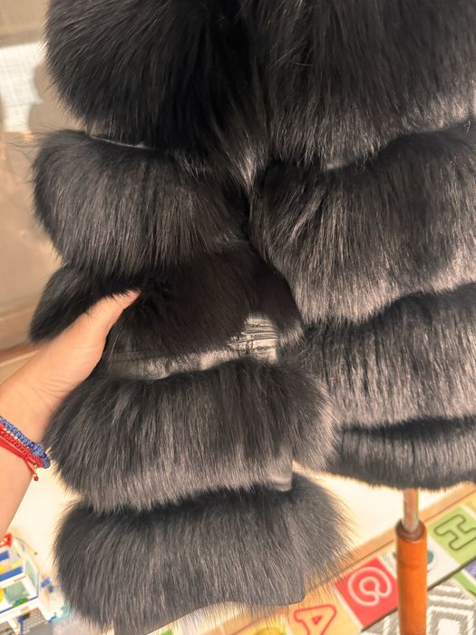 Blana vulpe culoare neagra