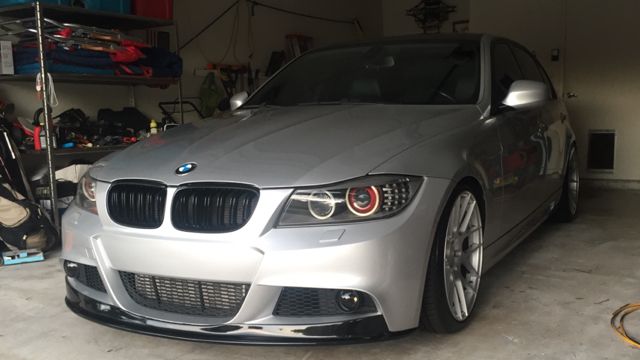 Grile Negre BMW Seria 3 E90 E91 Negru Lucios