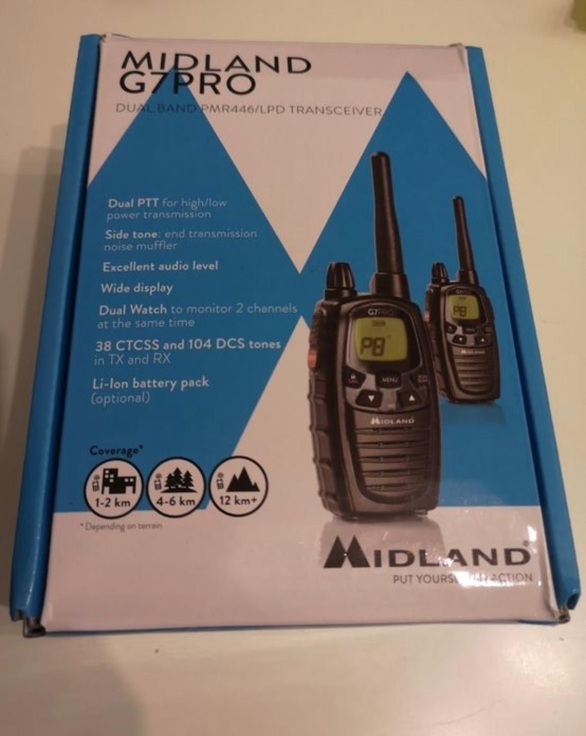 Stații radio PMR Midland G7 Pro