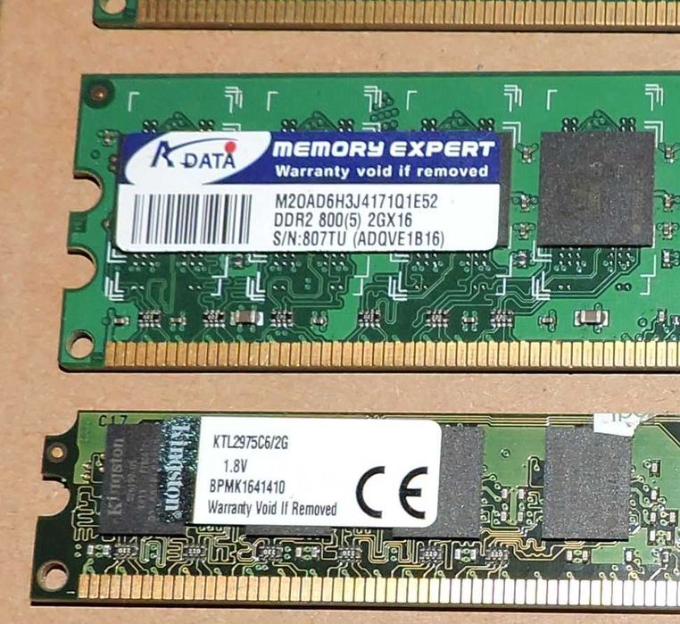 2GB DDR2 800MHz PC2 6400