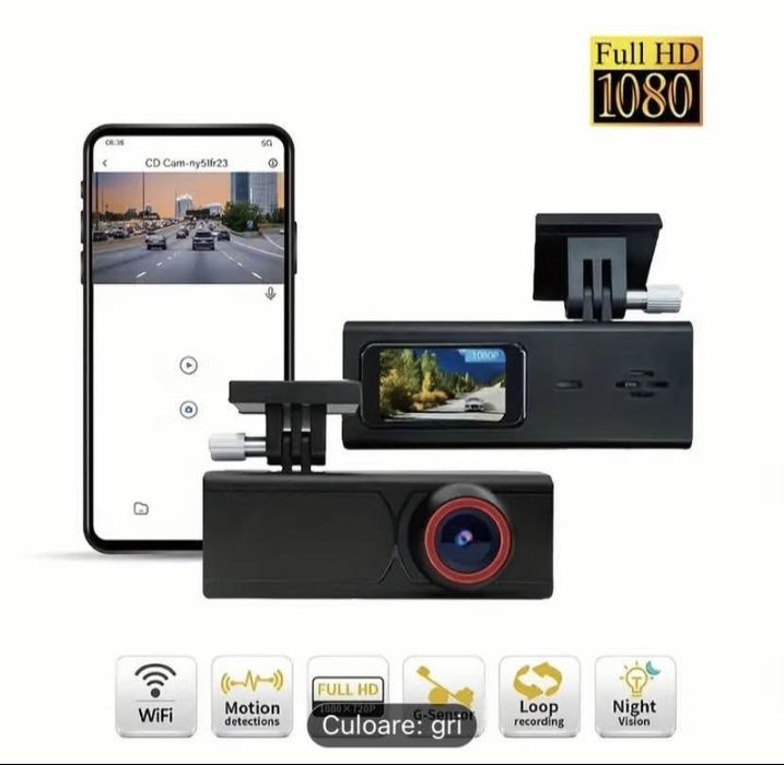 Cameră de bord Wi-fi + card 32GB