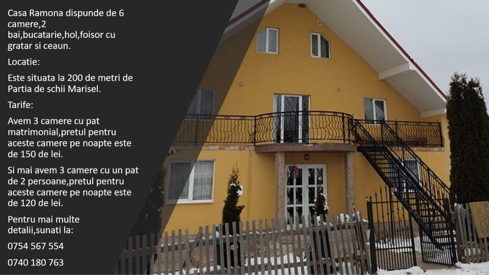 Casa de inchiriat Marisel