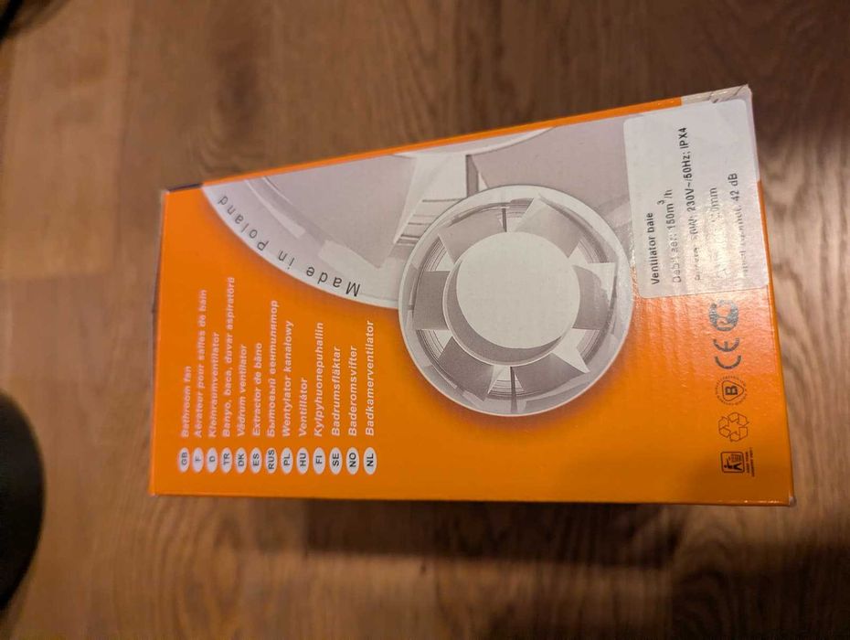 Ventilator Elplast AOL 120 AB 120 mm, nou, de la Hornbach